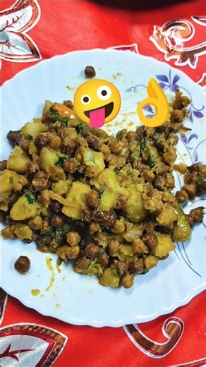 Chana aloo recipe🤪 #shorts #viral #food #recipe #cooking