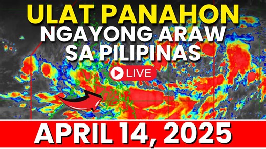 PAGASA WEATHER UPDATE TODAY APRIL 14, 2025 | WEATHER FORECAST #weatherupdatetoday #weathertoday #weatherforecast #bagyoupdate #WeatherAlert #pagasaweatherupdatetoday | Weather Ni Juan