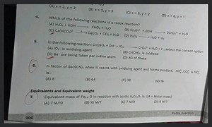 n-factor of \mathrm{Ba}(\mathrm{SCN}){2} when it reacts with ox... | Filo