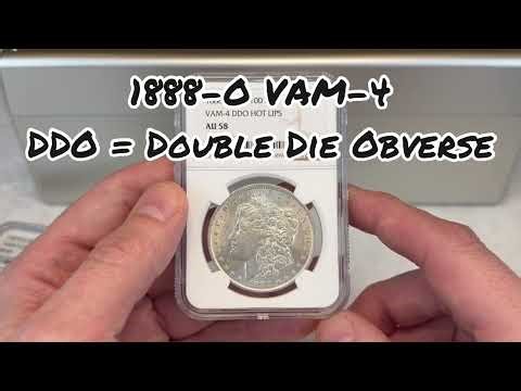 Most Valuable Morgan Silver Dollar VAM? 1888-O VAM-4 Hot Lips