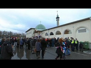 Swedish city's outpouring of love for Muslims after mosque attacks