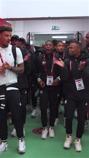 Bafana Bafana's Iconic Entrances at #TotalEnergiesAFCON