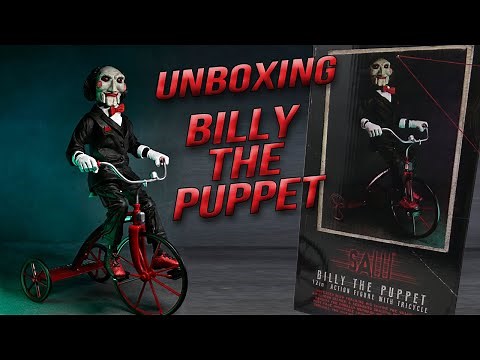 Neca Saw Billy The Puppet on the Tricycle Unboxing