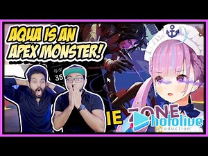 HOLOLIVE - AQUA APEX GAMEPLAY REACTION | THIS IS AQUA'S TRUE FORM!