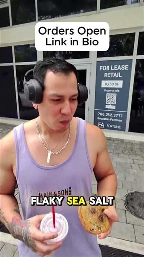 Body builder tries my cookie, even while tracking his calories\r \r If you're a body builder, would yo