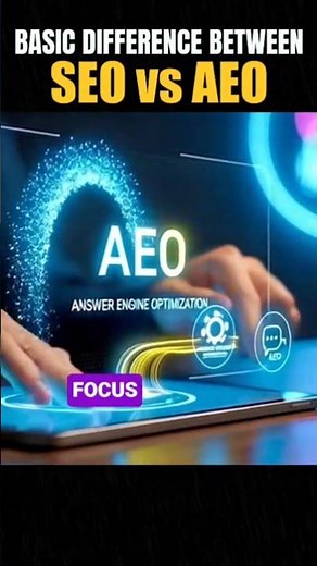 SEO vs AEO Explained | What is AEO? Future of Search & AI Answers (2026 Guide)