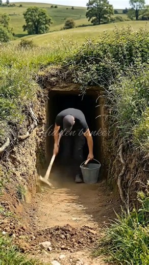 Hidden Luxury Bunker Built Beneath #bunker #forestbunker #luxurybunker #timelapse
