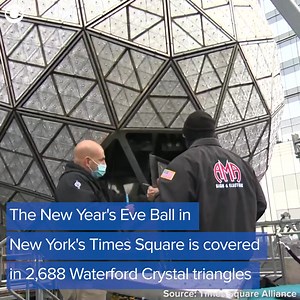 NEW YEAR'S EVE BALL: The crowd size will be limited as organizers scale back the New Year's Eve celebration in New York City's Times Square because of the COVID-19 pandemic. But the New Year's Eve Ball will still help the world count down to 2022. Here's a closeup look. | Cleveland 19 News