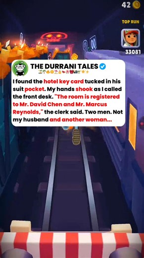 Found a hotel key card in husband's suit pocket. Called the hotel... The room was booked under TWO male names! . . . . . . . . . . . #reddit #askreddit #redditstories #redditposts #redditreadings #reddittalesld | Realistic Coverages