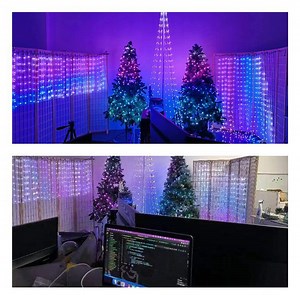 [Hot Item] Photo Recognition DIY Smart String LED Christmas Tree Lights IC Addressable