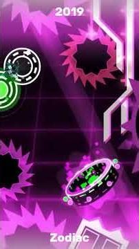 Top 1 gd levels from every year! #gd #geometrydash #gaming