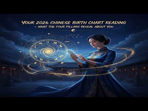 Your 2026 Chinese Birth Chart Reading — What the Four Pillars Reveal About You