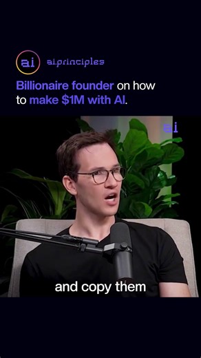 Billionaire founder on howto make $1M with Al #ai #agi