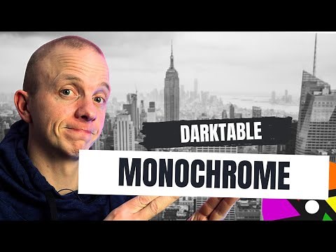 Darktable 4.6 Tutorial: Transforming Color to Monochrome with Ease