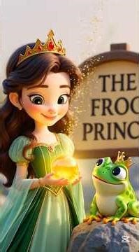 The Frog Prince Story for Kids | EllieBB Fairy Tale Short | Promises & Friendship