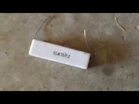 Exploring the Inside of a Ceramic Resistor