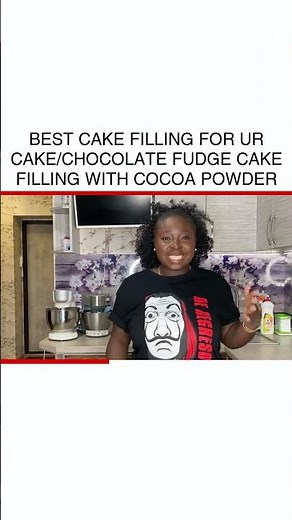 Ultimate Chocolate Fudge Cake Filling Recipe Using Cocoa Powder #BakingTips #CakeFilling
