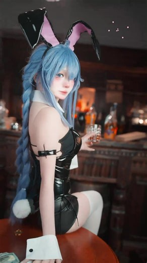 無詠唱水魔法？ #roxy #無職転生 #bunny #cosplay