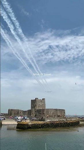 Red Arrows Over Carrickfergus Castle | Armed Forces Day 2025