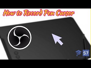 How to Record Pen Cursor | OneNote | Inkodo | OBS Tutorial | Hindi || XP PEN DECO