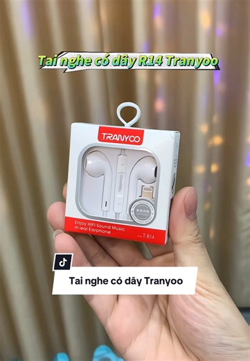 Tai Nghe Dây Nhét Tai T-R14 Tranyoo đang rất được ace săn đón #tainghecoday #tainghetranyoo #tranyoor14 #toanreview92