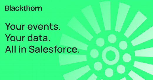Event Registration and Management, Right in Salesforce | Blackthorn