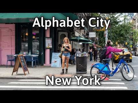 NYC Summer Walk: Alphabet City, East Village, Uniquely Diverse 🔥| 4K