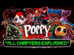 All Chapters in Poppy Playtime: Chapter 1,2,3 & 4 Explained (FULL STORY)