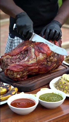 🔥 South African Safari Roast – Full Roasted Camel with Chili Chutney Grilled Plantains | Epic Feast