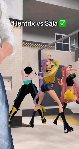 Kpop Demon Hunters: Gnarly (Huntrix Pulls up on Jinu) #rumi #jinu #kpopdemonhunters #vrchat #fyp