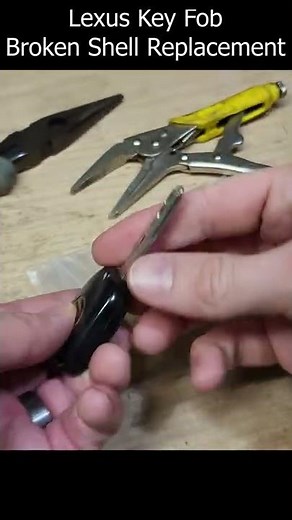 How To! Fix Lexus or Toyota Key Fob Broken Shell Replacement - Simple and Cheap! #shorts