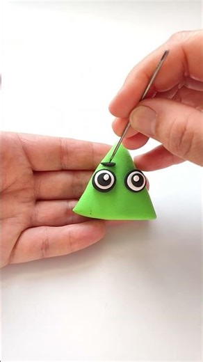 Cute Sprunki Triangle Clay Tutorial 🟢✨