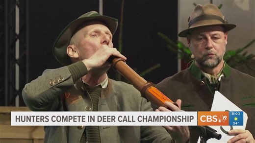 Hunter compete in deer call championship