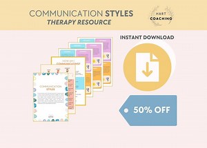 Downloadable Communication Styles Therapy Resource for Kids - Etsy Australia