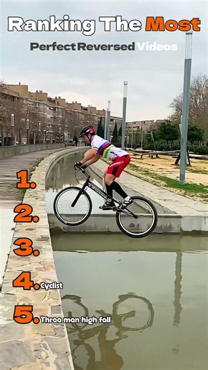 Ranking the best reversed moments 🏆 #reverse #compilation #shorts