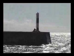 South Beach Marina & Jetty Aberystwyth Ceredigion Wales UK