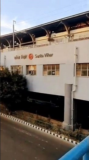 Violet Line Sarita Vihar Metro Station Near Apollo Hospital | DMRC Delhi