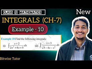 Integrals example 10 | Example 10 class 12 maths ch 7 | Example 10 integral class 12