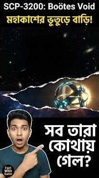 মহাকাশের এই জায়গায় তাকালে শুধুই অন্ধকার! 😱 SCP-3200 Mystery #Shorts #facts #space #factshorts