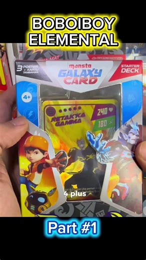 Part 1 | ELEMENTAL | Boboiboy Elemental Starter Deck Cards Indonesia #boboiboy #boboiboycards
