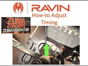 How to adjust your Ravin, Centering the cables between the Timing Dot Indicators on the Cams