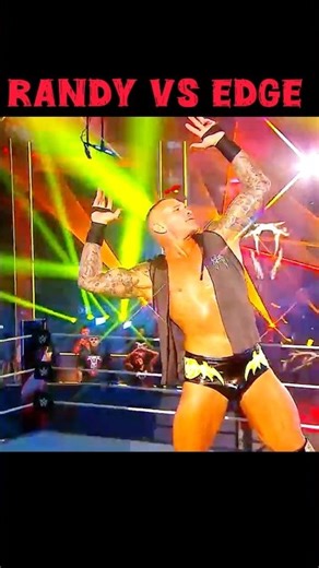 Edge vs Randy Orton 🔥🔥 #wwe #shorts