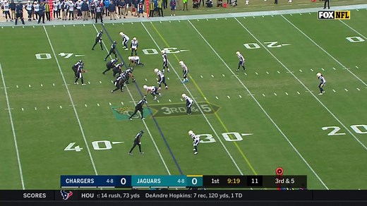 Gardner Minshew throws 22-yard dime to DJ Chark Jr