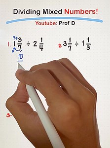 Divide Mixed Numbers with Confidence: A Simple Step-by-Step Guide! | Prof D