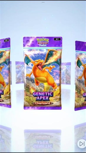 Genetic Apex Charizard Booster Pack Opening - Pokemon TCG Pocket