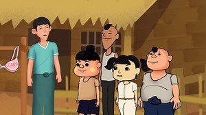 253K views · 10K reactions | ဖိုးထူးတို့အဖွဲ့နှင့် လုံချည်သူခိုးငတက်ပြား | Myanmar Cartoon Hub | Facebook