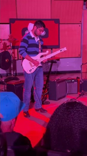 Billy Martin soloing to Corazón Espinado at LMU Recital Hall #billymartin #santana #lmu #guitar #la