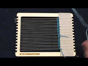 How to weave on a Frame Loom