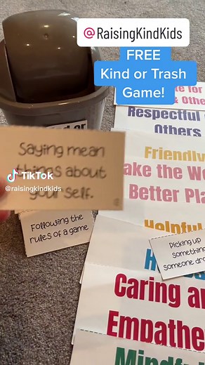 Teach kids about kindness in a fun, hands-on way. This free printable is perfect for families, classrooms, scout troops, religious Ed, and clubs! ##freeteachingresource##raisingkindkids ##teachingkindkids ##parentingtips##parentinghacks##teachingkindness##socialemotionallearning##parentingresources##gentleparentingtips##gentleparentinghack ##raisekindkids##raisingkindchildren##raisingkindhumans##momtoks##momsoftiktok ##parenttoks##momtoker##parenttok##parenttokers