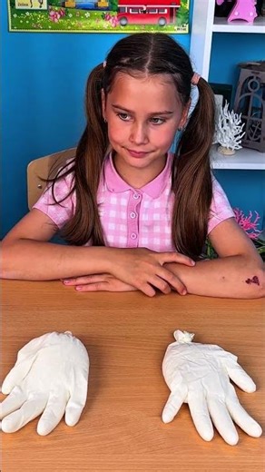 😄 A+ MATH TRICK WITH JUST A PAIR OF GLOVES! 🧤📚 #shorts #funny